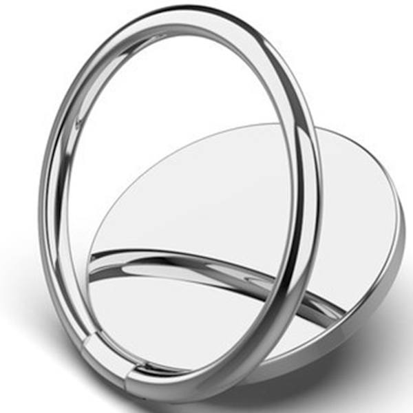 Glat 360 ringholder Svart