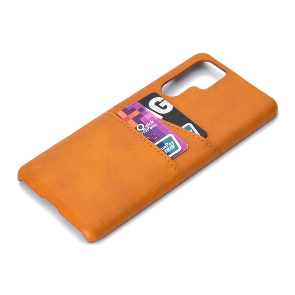 Huawei P30 Pro - Vintage Design Skal med Kortfack Grå