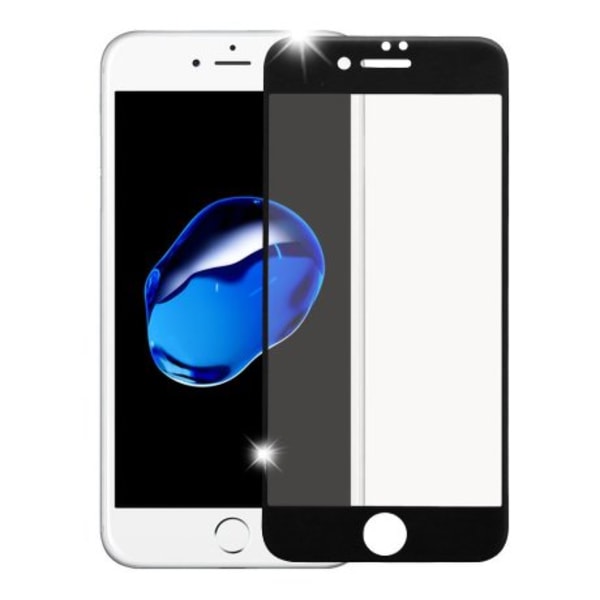 iPhone 7 Plus - Carbon-mallin MyGuard näytönsuoja (5-PACK). Röd