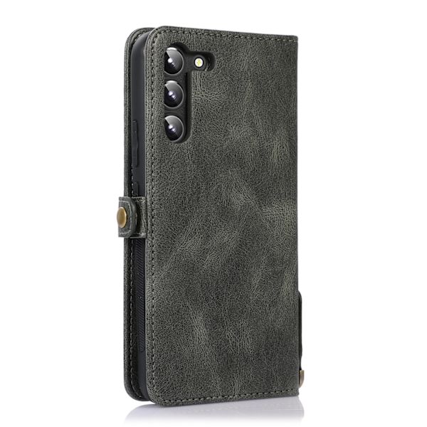 Smooth Wallet Case - Samsung Galaxy S22 Mörkgrön