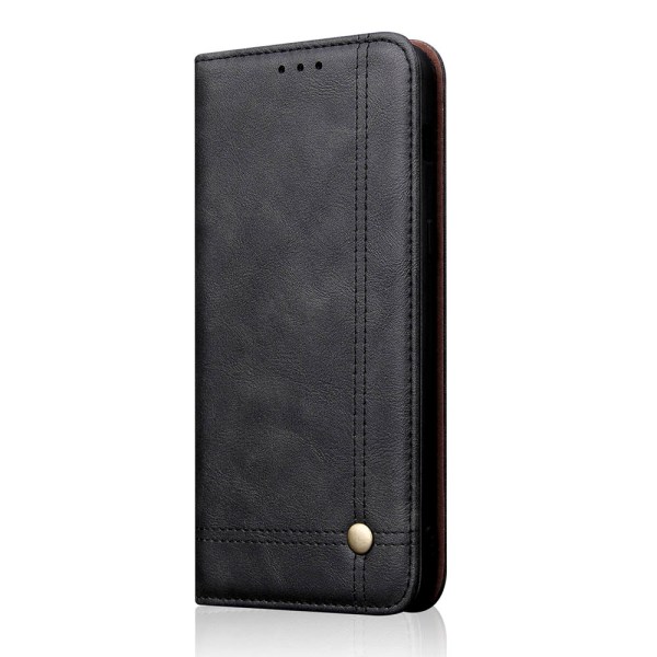 iPhone 11 Pro Max - Gjennomtenkt lommebokdeksel (LEMAN) Ljusbrun