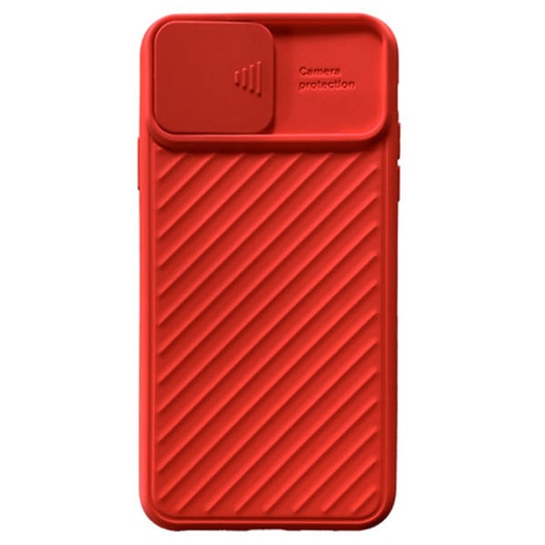Robust stilig deksel - iPhone SE 2020 Röd