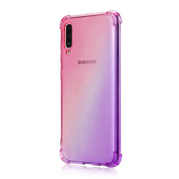 Kestävä kansi - Samsung Galaxy A70 Blå/Rosa
