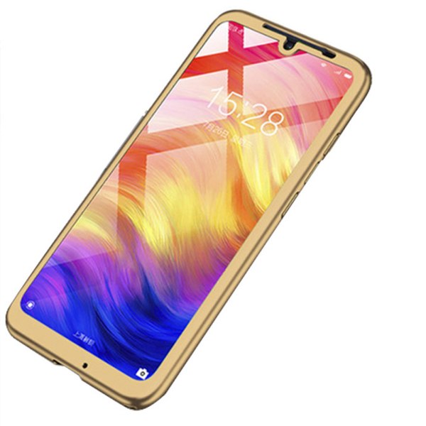 Samsung Galaxy A50 - Kaksipuolinen kansi Guld