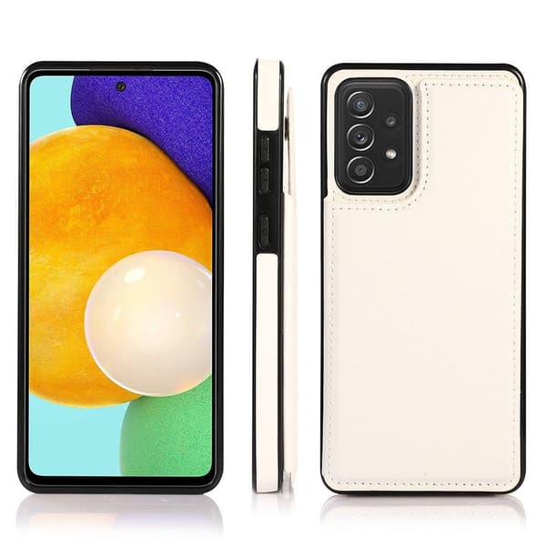 Professionellt Skal med Kortfack - Samsung Galaxy A72 Röd