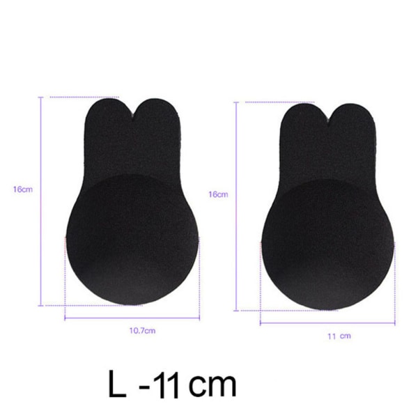2 pakkauksen itseliimautuvat olkaimettomat rintaliivit Mukavat ja kestävät Beige S/M 9.5cm