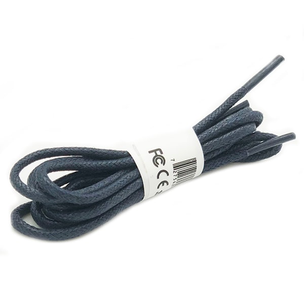 Klassiska Skosnören/Skoband (VAXADE) 70cm FLERA FÄRGVAL Cognacsbrun
