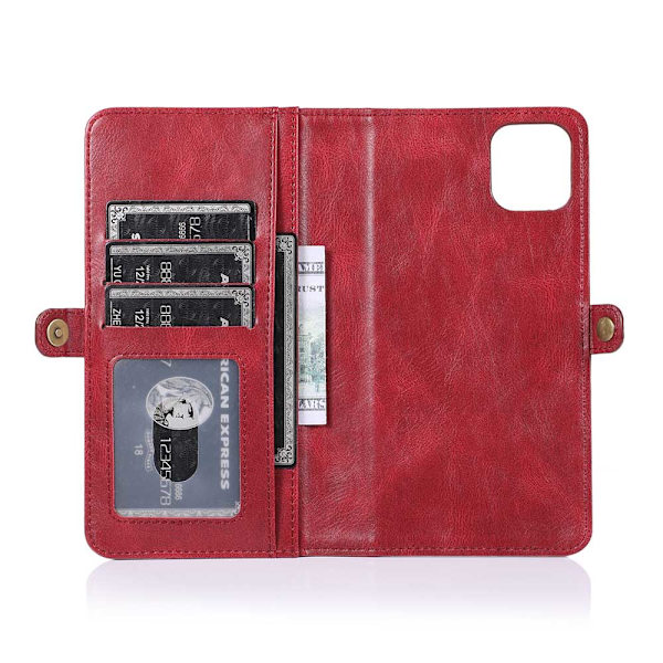 Professionelt pung etui - iPhone 11 Röd