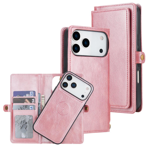 iPhone 17 Pro wallet case Mörkgrön