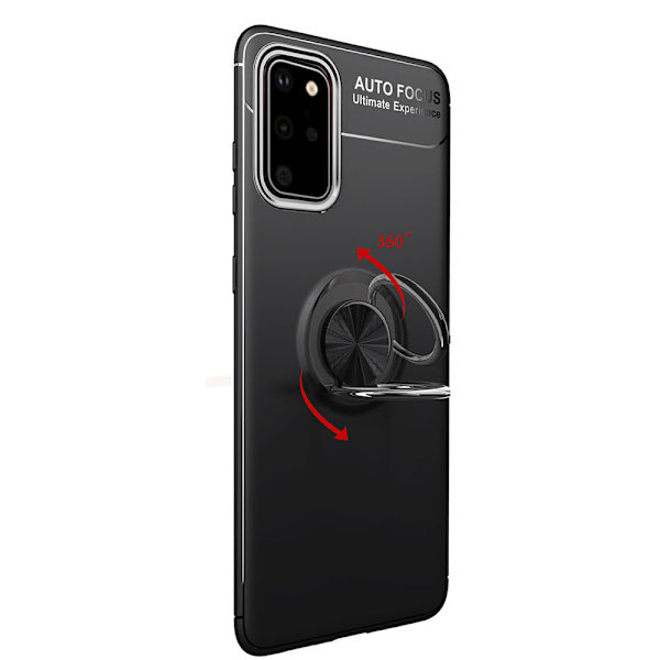 Samsung Galaxy S20 Plus - Robust Skal med Ringhållare Blå