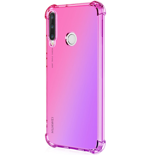 Huawei P40 Lite E - Silikonskal Transparent/Genomskinlig