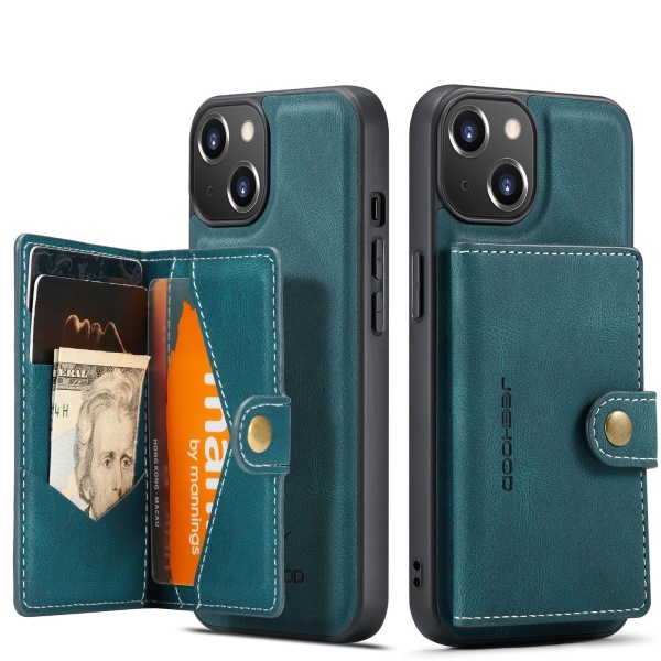 Etui med kortholder - iPhone 13 Svart