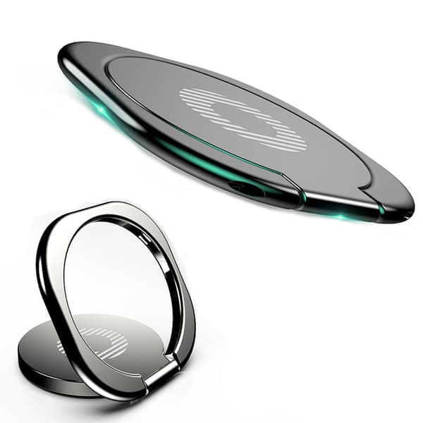 Smidig Magnetisk Ringholder Svart