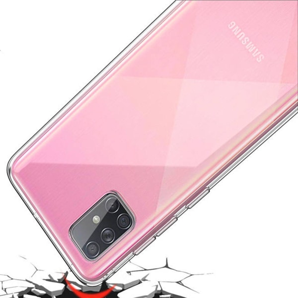 Stöttåligt Skal - Samsung Galaxy A51 Transparent