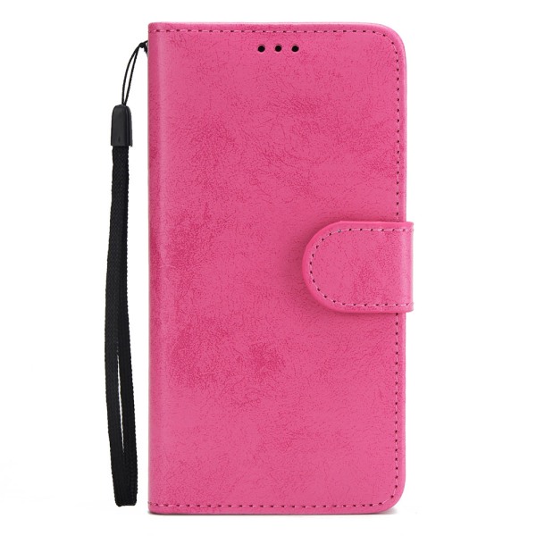 iPhone XR - Silk-Touch Etui med Pung og Skal Ljusblå