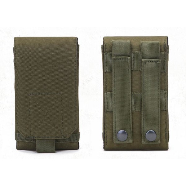 Holdbar bæltetaske til mobiltelefoner (størrelse L/XL) Militärgrön