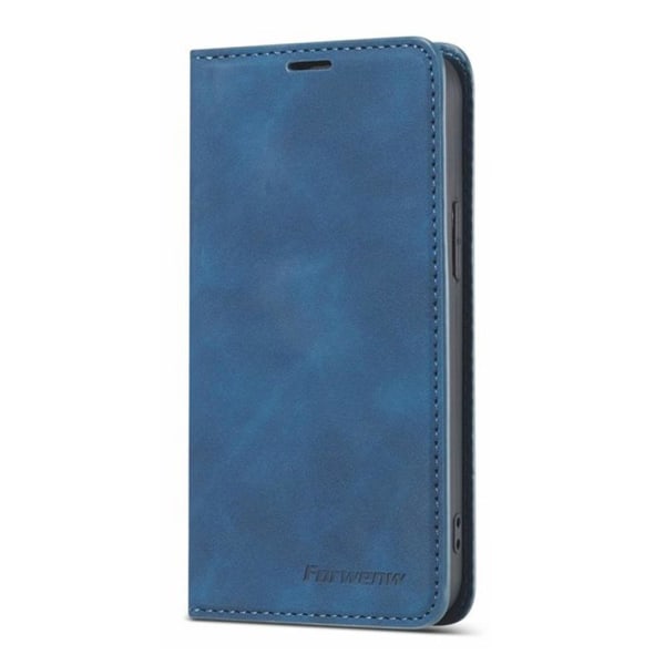Stilfuldt pung etui - iPhone 12 Pro Max Blå