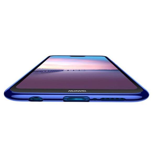 Huawei P20 - Elektrobelagt blød silikoneskal Blå