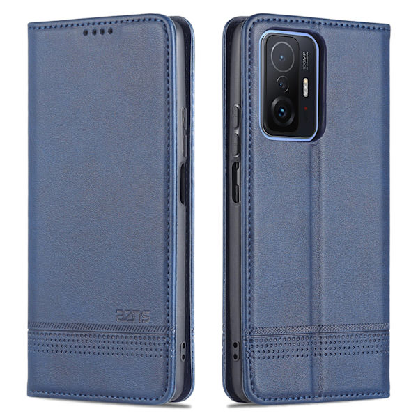 Praktiskt Plånboksfodral - Xiaomi 11T Pro Blå