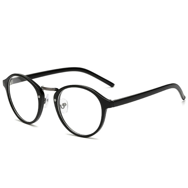 Eleganta Retro-Glasögon (Utan Styrka) Svart