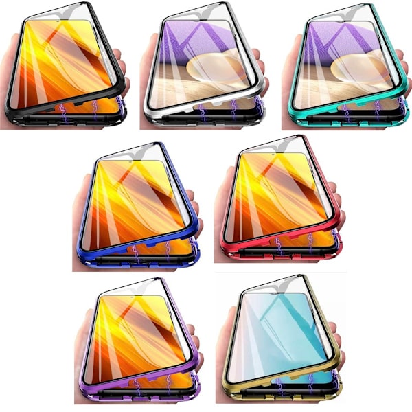 Dubbelsidigt Magnetiskt Fodral - Samsung Galaxy A53 5G Guld