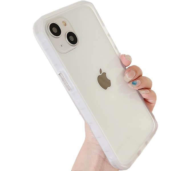 iPhone 13 - Lyxigt Matt Skal med Stötskydd Clear