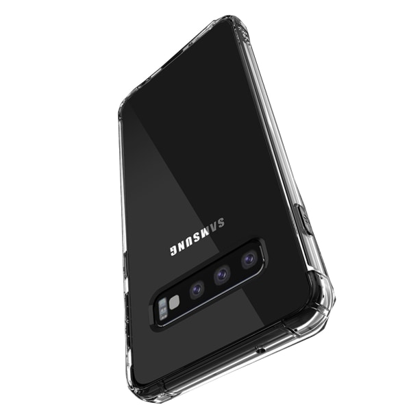 Samsung Galaxy S10E - Slittåligt Floveme Skal i Silikon Transparent/Genomskinlig