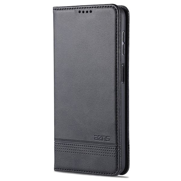 Effektiv YAZUNSHI Wallet Case - Samsung Galaxy A32 Mörkbrun
