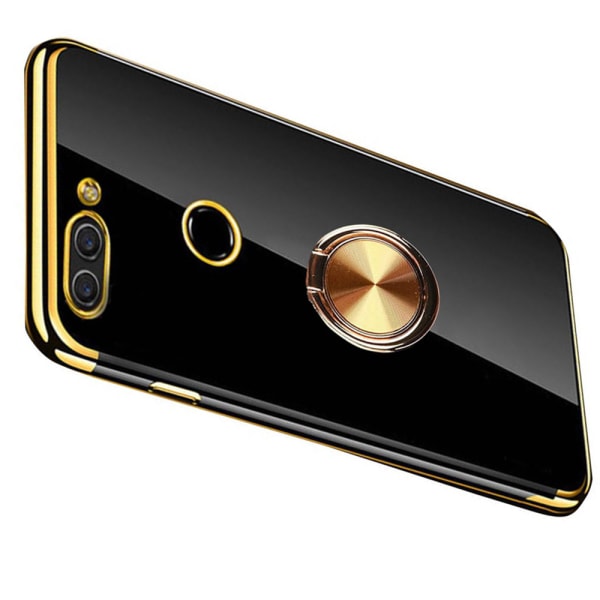 Huawei P Smart 2018 - Elegant Skal Ringhållare Floveme Guld