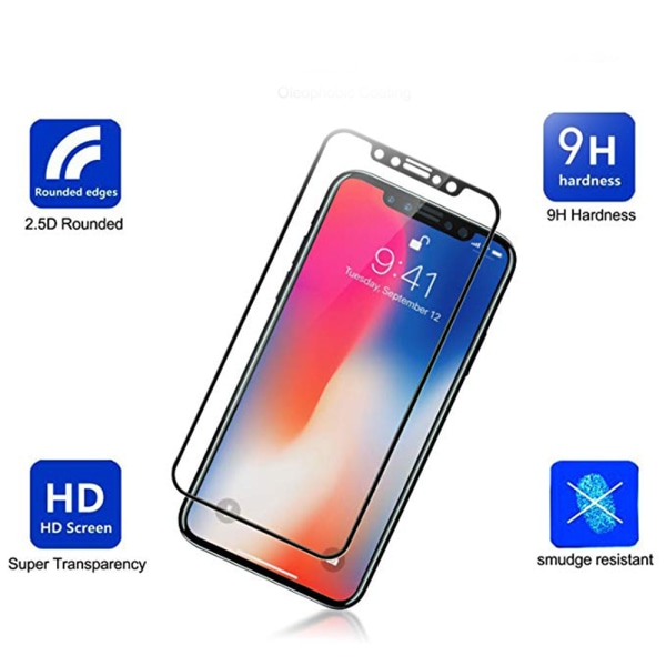 ProGuard iPhone 11 Pro Max 10-PACK Skærmbeskytter Carbon 9H 3D/HD Vit