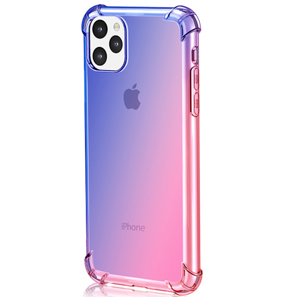 Professionellt Silikonskal (FLOVEME) - iPhone 11 Pro Transparent/Genomskinlig