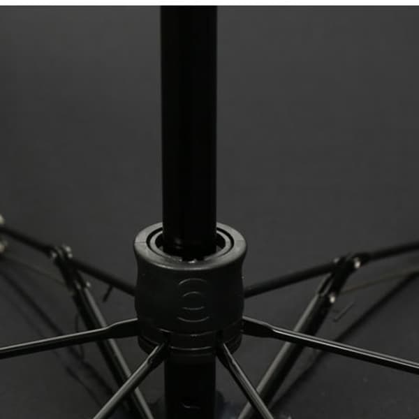Hopfällbart Paraply Ergonomiskt Grepp  Svart eller Blå Mörkblå