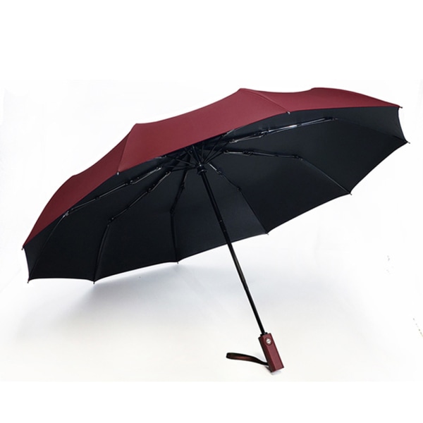 Praktiskt Stort Automatiskt Paraply Mörkblå XL