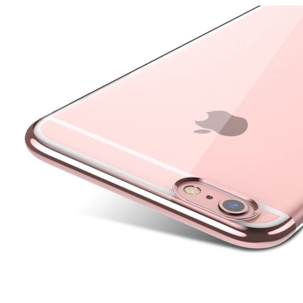 iPhone 7 PLUS - Stilfuldt eksklusivt silikonecover FLOVEME Svart