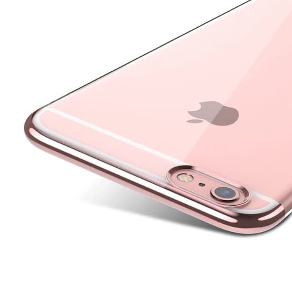 iPhone 7 PLUS - Stilrent Exklusivt Silikonskal FLOVEME Röd