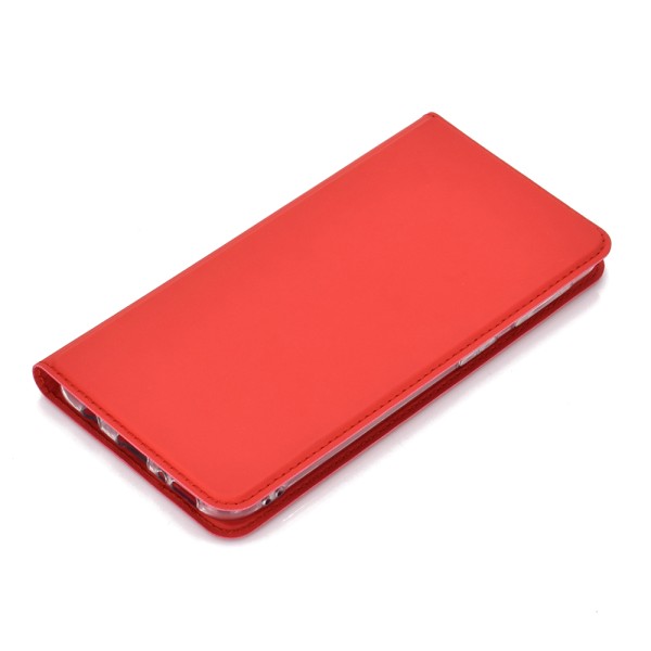Elegant Smooth Wallet Case - Huawei P Smart Z Röd