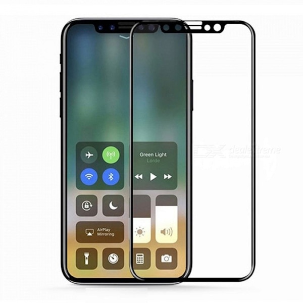 Originalskydd från D:fence i Fullfit-Utförande iPhone X Svart