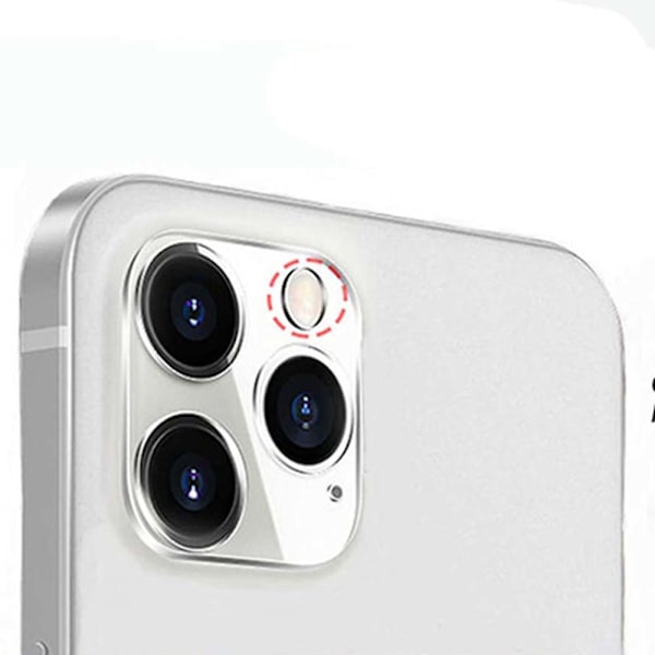 2-PACK iPhone 13 Pro Set med Fram- & Baksida + Kameralinsskydd Transparent