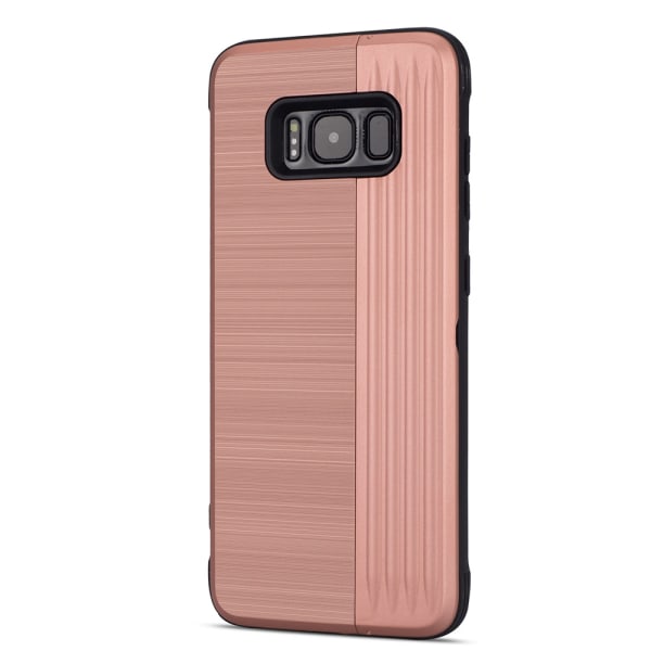 Elegant Samsung Galaxy S8 Cover (Kortholder) Fra Leman Guld