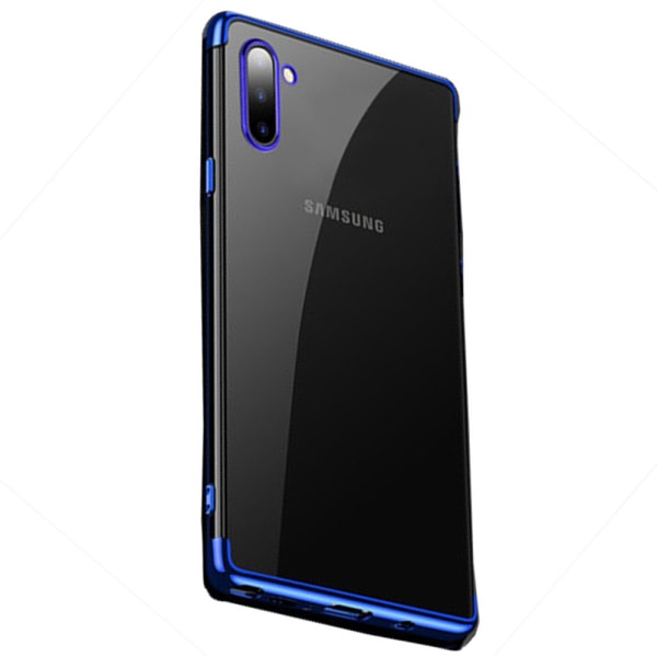 Huomaavainen silikonikuori (Floveme) - Samsung Galaxy Note10 Silver