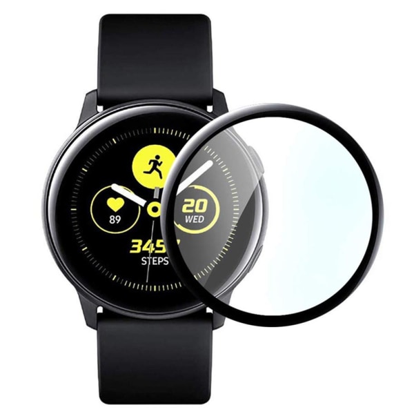 Samsung Galaxy Watch Active2 myk skjermbeskytter PET 40/44mm R820/R Svart 44mm