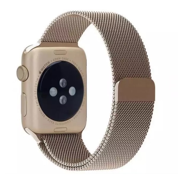 Smidig länk i Rostfritt Stål till Apple Watch 38mm Grå