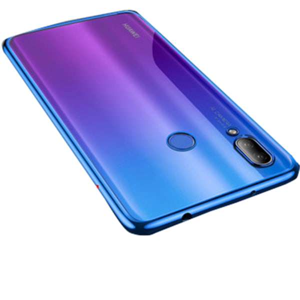 Stötdämpande Floveme Silikonskal - Huawei P Smart 2019 Blå