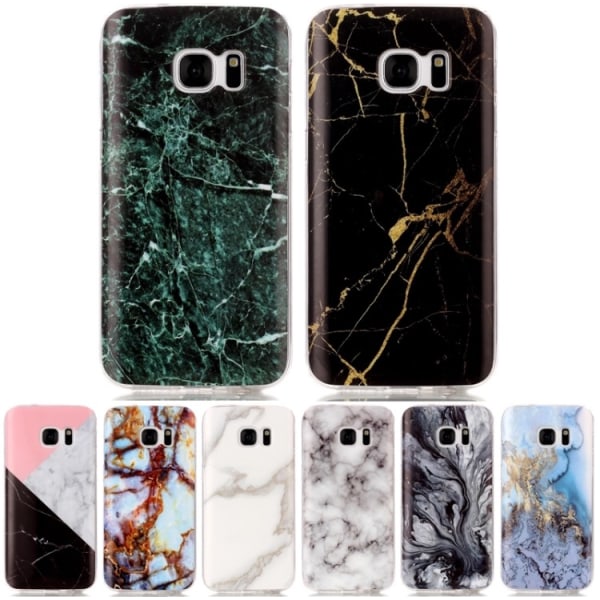 Galaxy s7 edge - NKOBEE Marble Pattern Mobildeksel 2