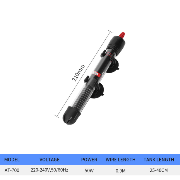 Effektfull Akvariumv�rmare / Doppv�rmare 200W