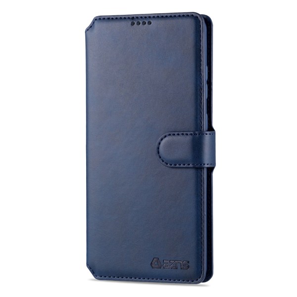 Sileä (Azns) lompakkokotelo - Samsung Galaxy A71 Blå