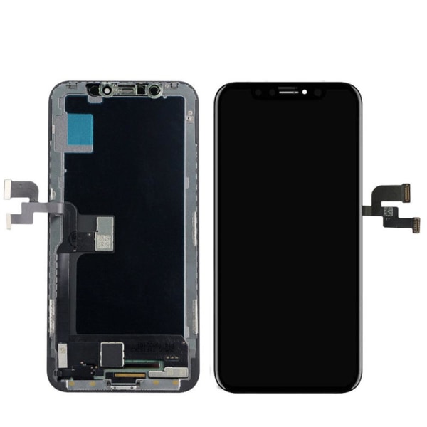 OLED LCD & Peksk�rm Digitizer AAA+++ iPhone X Svart