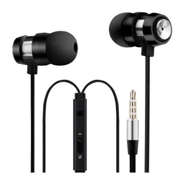 NKOBEE JTX-VOXMAN In-ear Hörlurar (Mic In-lineControl) Svart