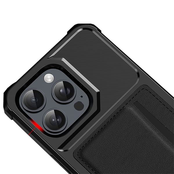 iPhone 13 Pro Max Plånboksfodral - Skydd och Kortförvaring i Ett