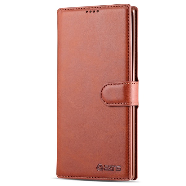 Practical Wallet Case (AZNS) - Samsung Galaxy Note10 Plus Röd